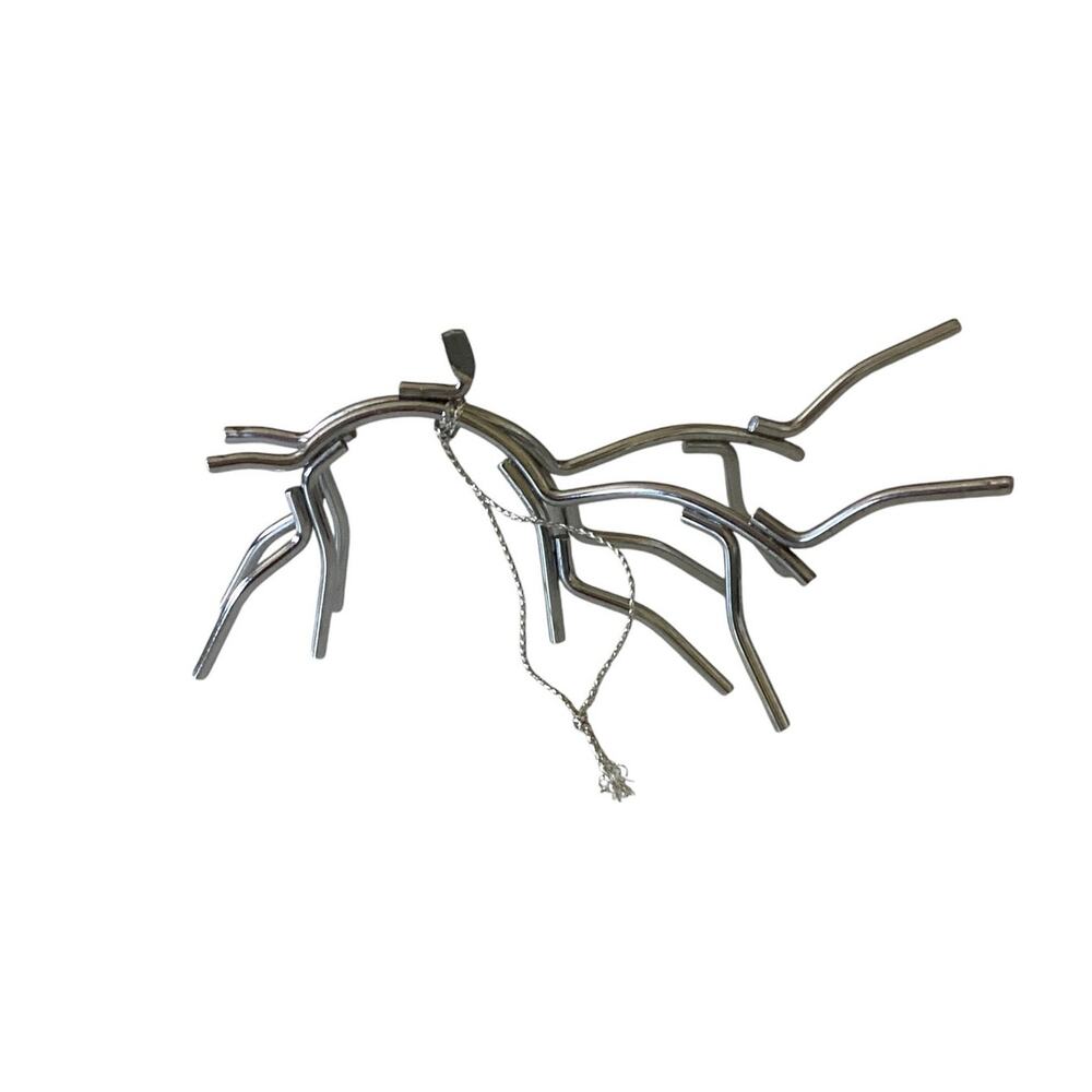Abstract  Modern Wire Reindeer Sculpture Ornament Christmas